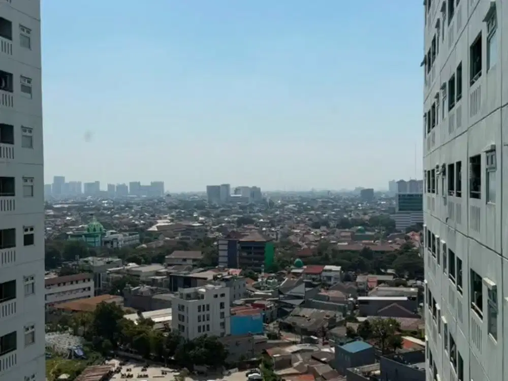 GREEN PRAMUKA APARTEMEN ORCHID TOWER ATAS MALL VIEW CITY 2 KAMAR FULL ISI PERTAHUN TENGAH KOTA JAKARTA