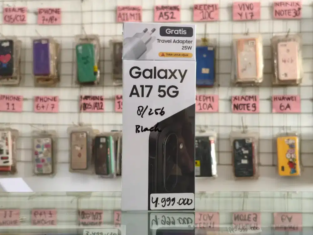 SAMSUNG A17 5G 8/256 NEW SEGEL PROMO TERMURAH GARANSI RESMI