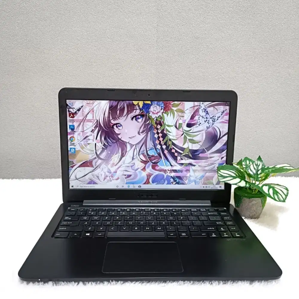 LAPTOP ASUS E402YA AMD E2 7015U RAM 4GB SSD 128GB LAYAR 14.0 INCH