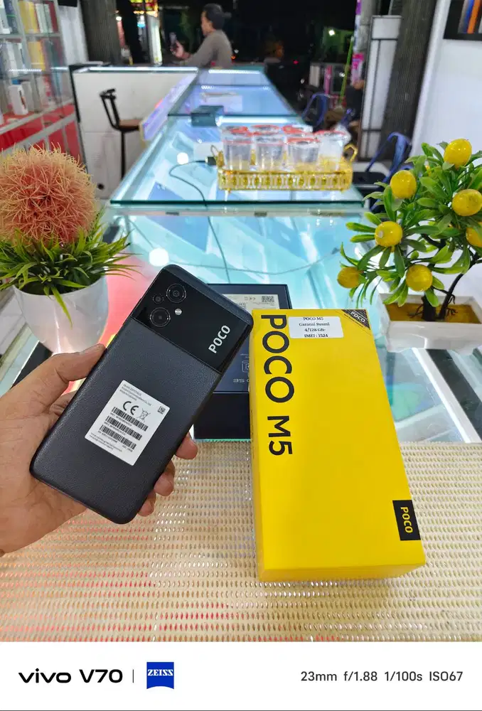 Poco M5 Ram (4+4) 8Gb/ 128Gb Fullset Mulus Like New Original 100%