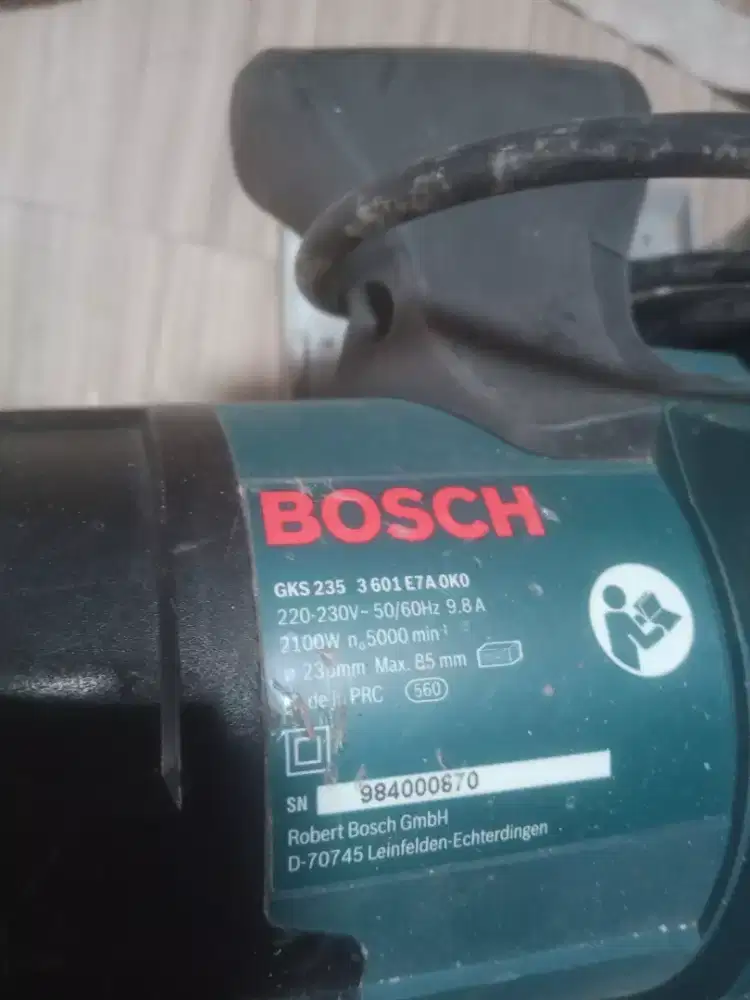Jual serkel bosch 9 inch