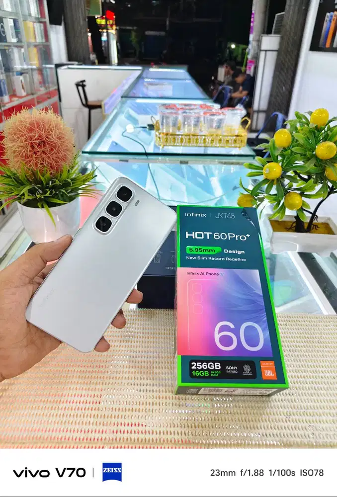 Infinix Hot 60 Pro Plus Ram 8+8Gb/ 256Gb Fullset Mulus Original 100%