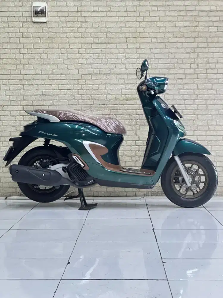 ODO 9RB‼️Honda Stylo 160 ABS 2024 Green Favorit - Mustika Motoshop