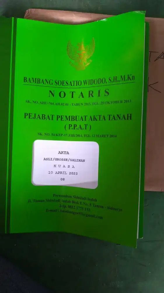 Di jual tanah 6x8 (48m