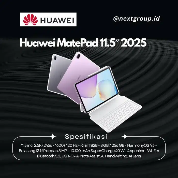 Huawei Matepad 11.5 NEW 2025 Papermatte 8GB/256GB 11.5 2.5K 120Hz