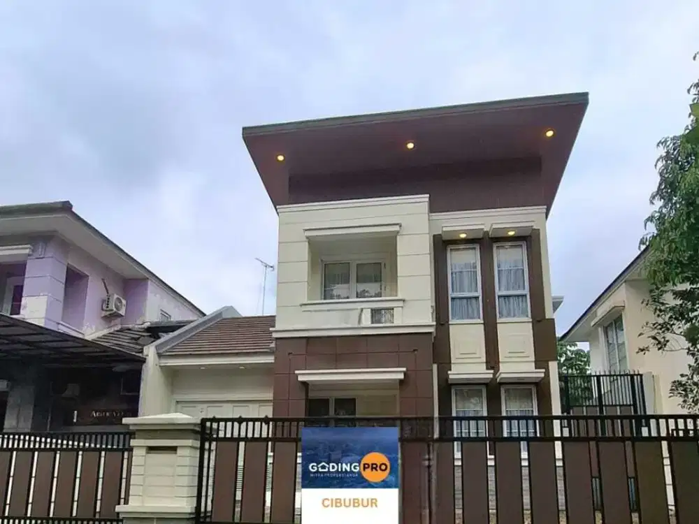 Dijual rumah kota Wisata cibubur. Boulevard, strategis dekat mall