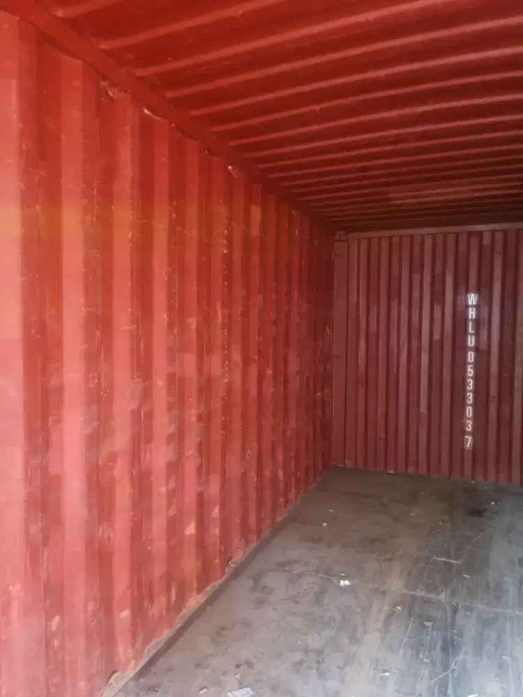 Dijual Kontainer Bekas 20ft kondisi 90%