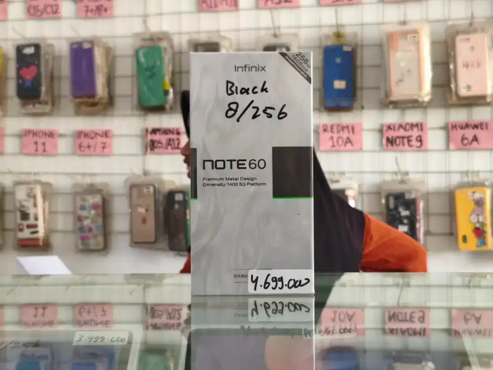 INFINIX NOTE 60 5G 8/256 NEW SEGEL PROMO TERMURAH GARANSI RESMI