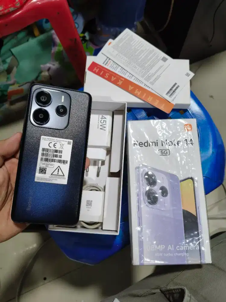 Xiomi note 14 5G Ram 8/256GB Mulus Lengkap, No minus
