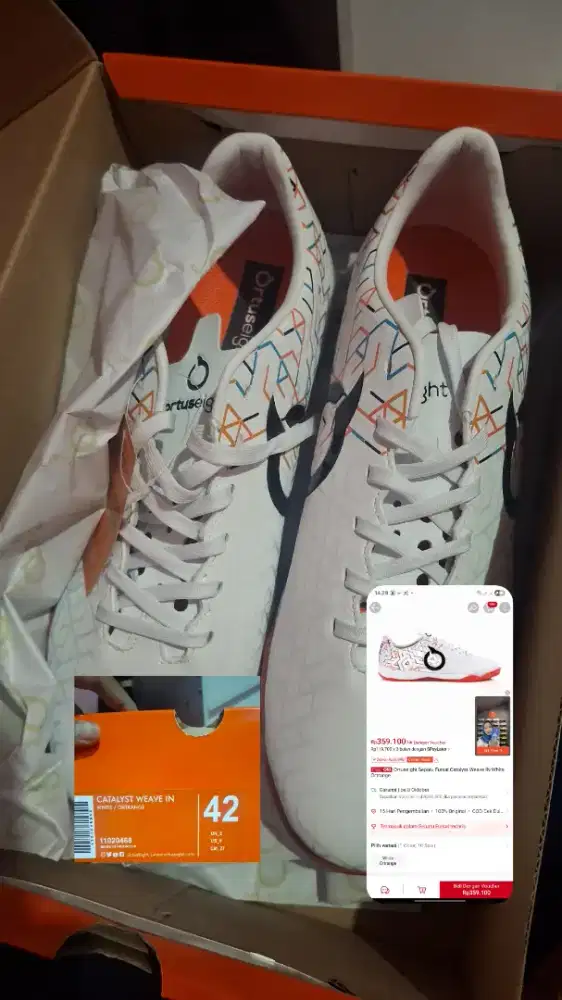 sepatu futsal ortus