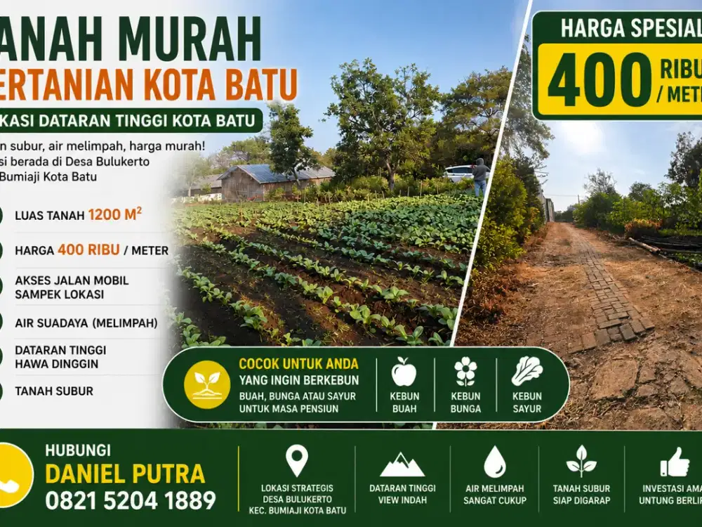 DIJUAL TANAH KA