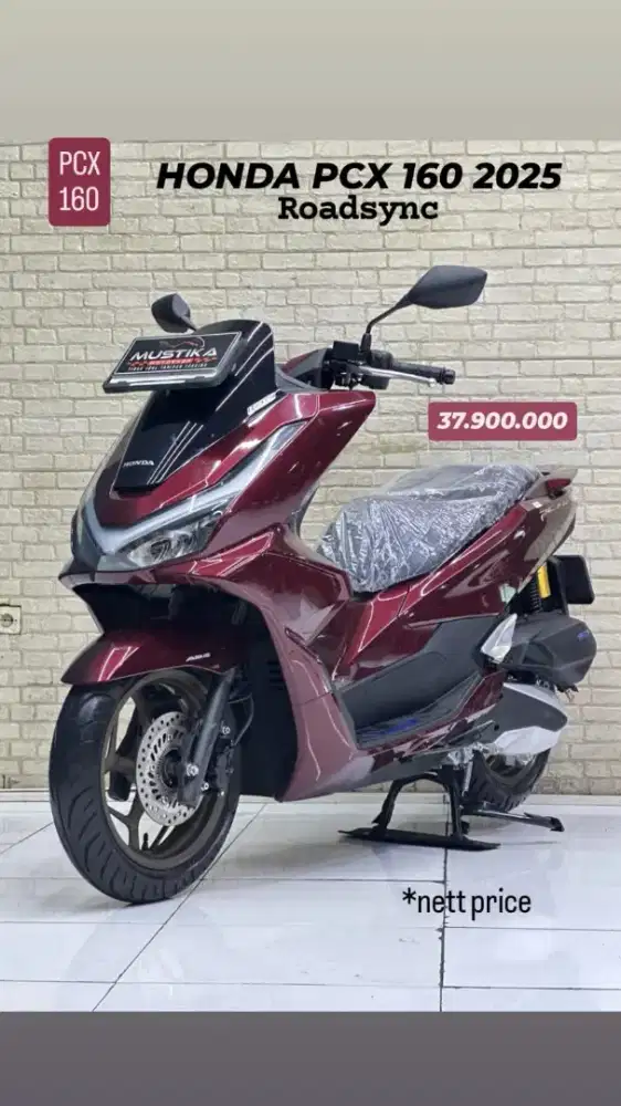 ODO 1RB PERAK‼️ Honda PCX 160 ABS Roadsync 2025 TERMURAH
- mustika