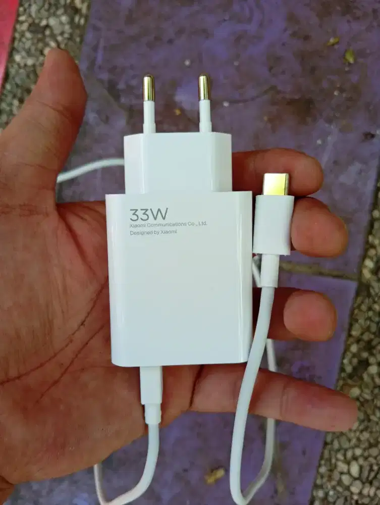 CHARGER ORI XIAOMI 33W TURBO CHARGER