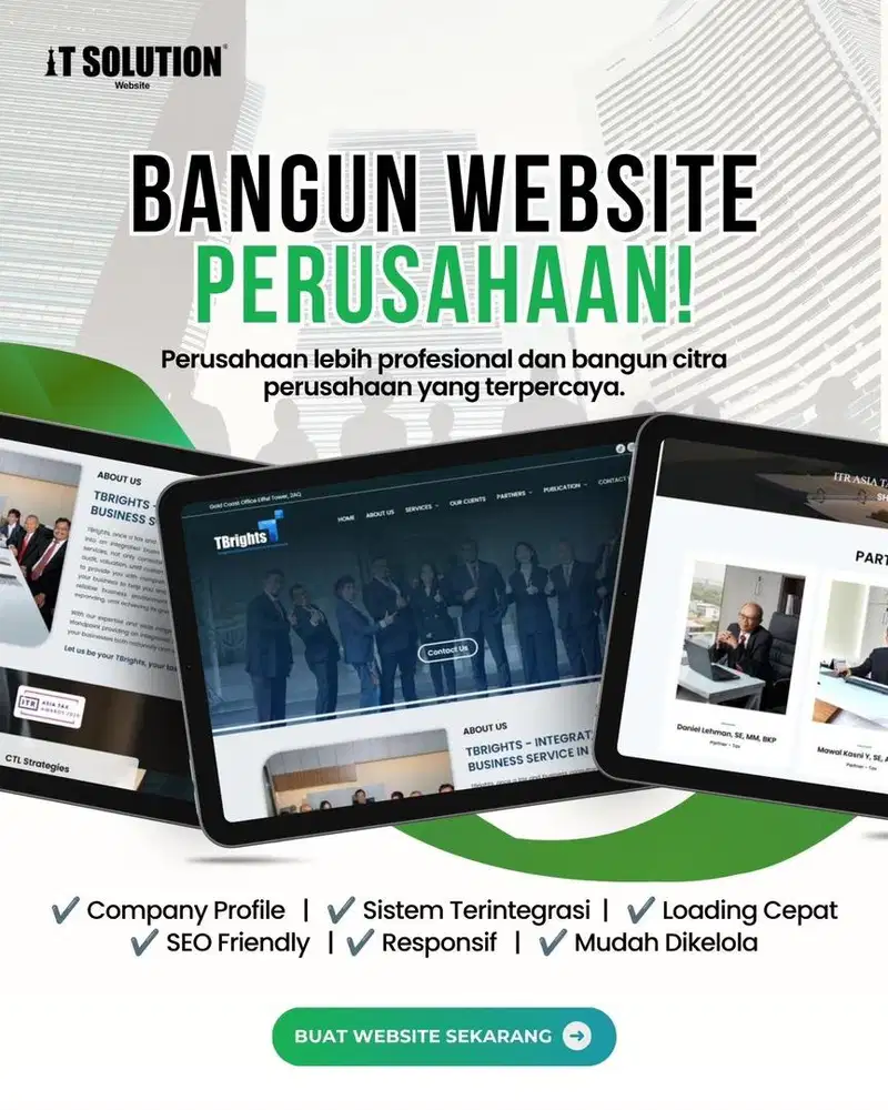 Jasa Pembuatan Website Perusahaan Profesional di Bekasi