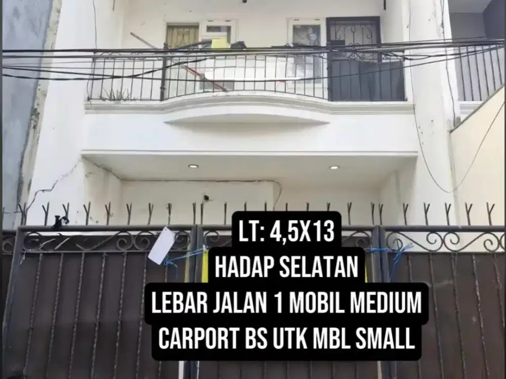 Dijual Cepat Rumah di Tanjung Duren Jakarta Barat