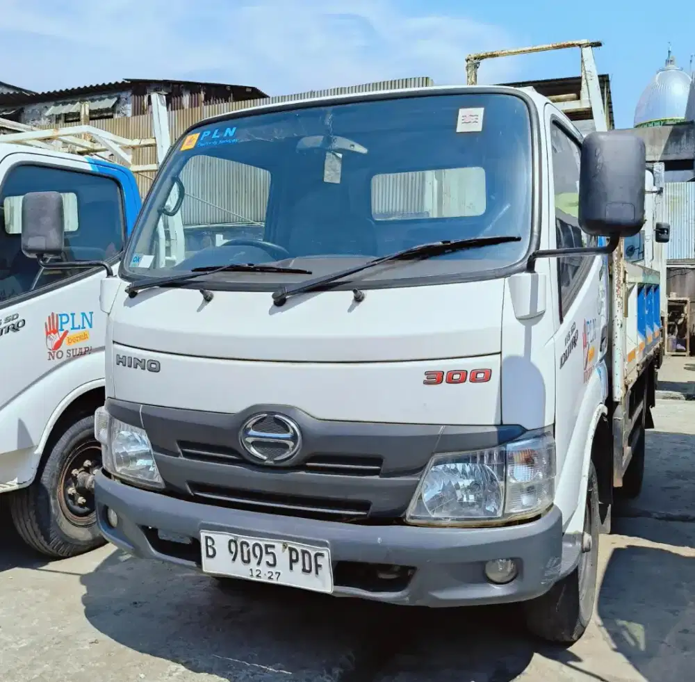 MURAH cde hino dutro engkel 4roda 115sd bak besi triway 2022
