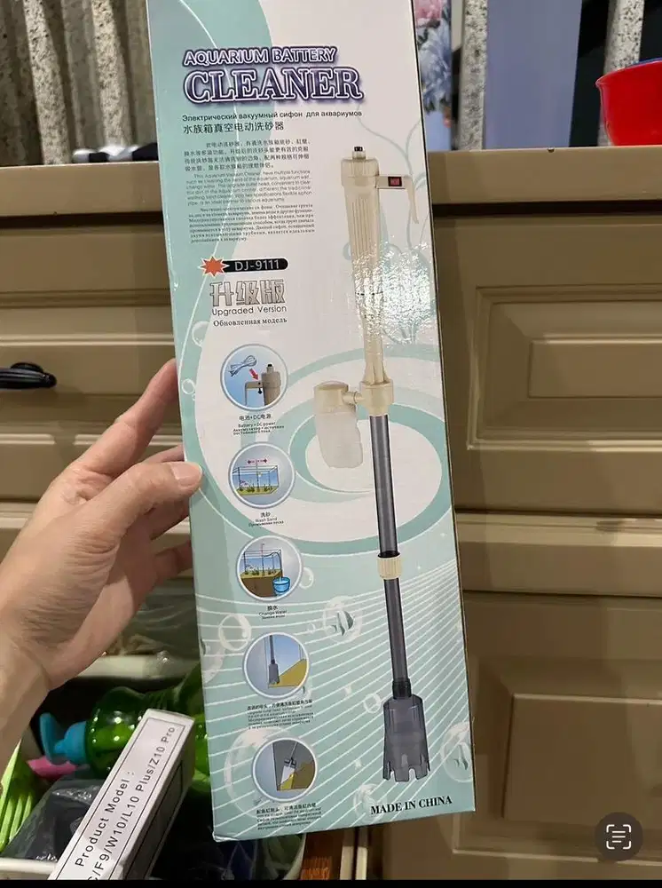 Vacum akuarium elektrik