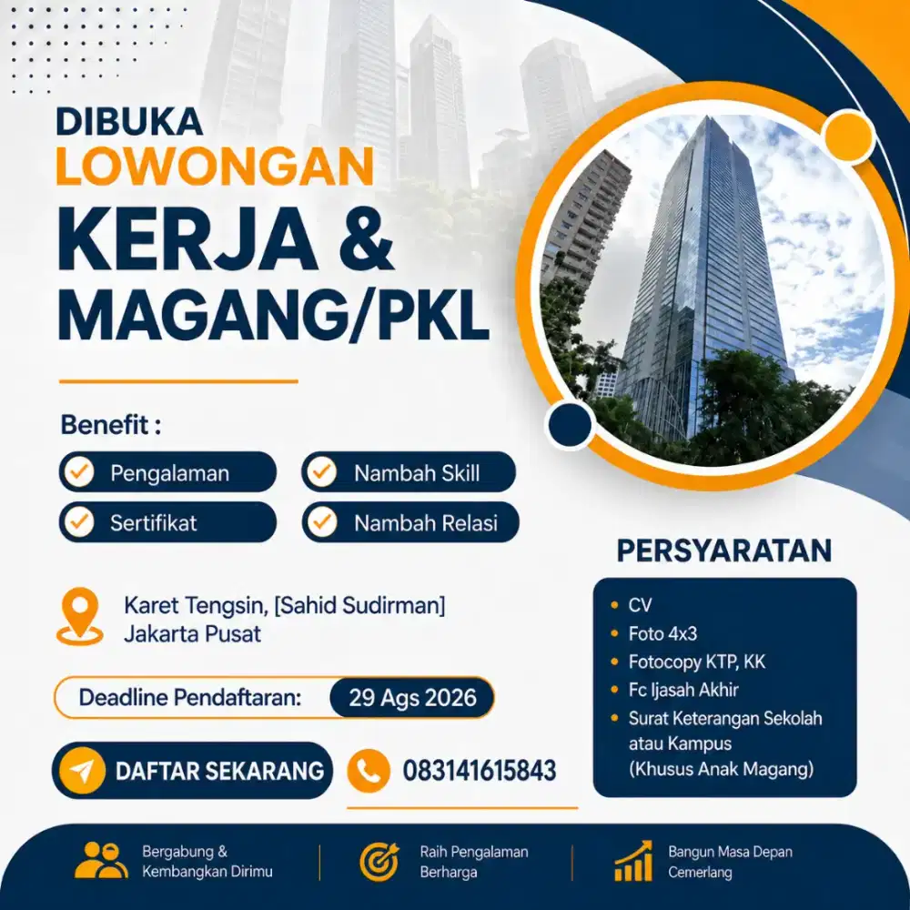 Loker Jakarta Pusat SSC