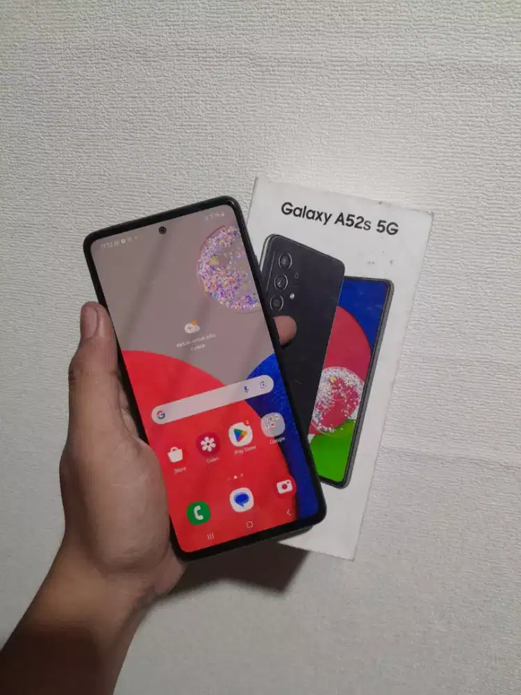 Samsung A52s Spek 8/256 Kel hp cas box