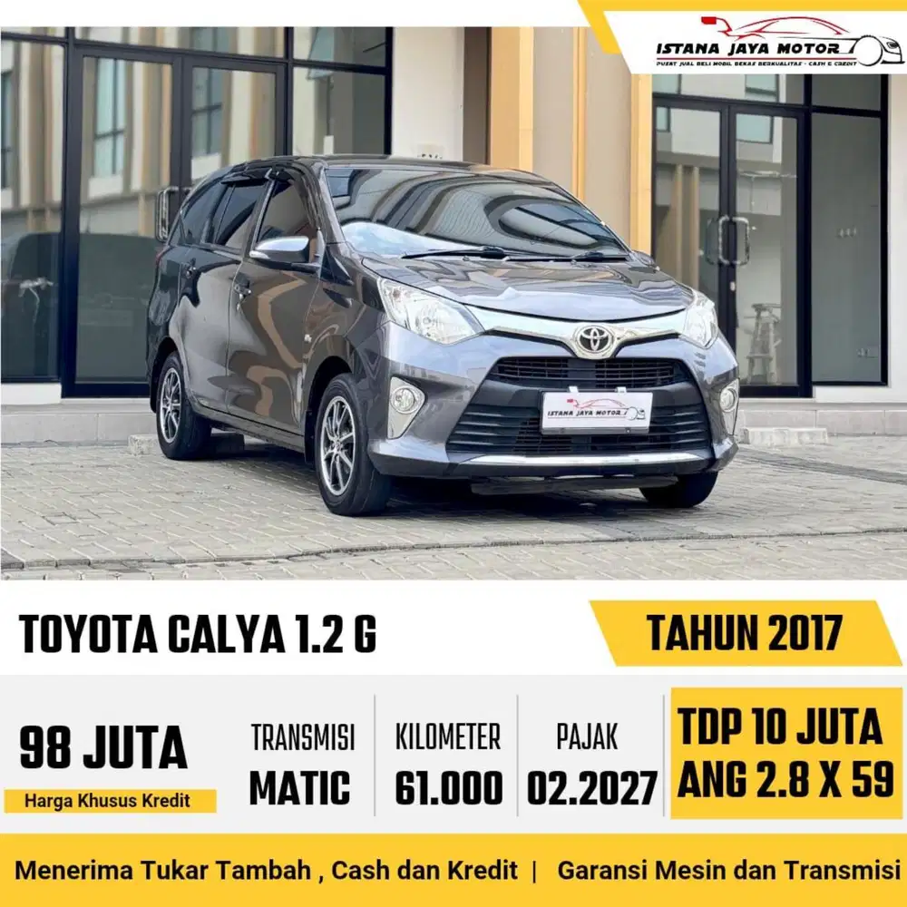 Toyota Calya G At 2017