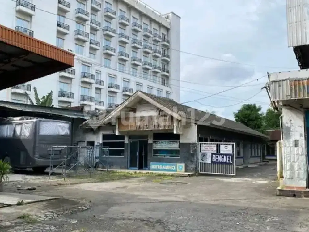 Tanah Luas Ada Bangunan Akses Mudah Lokasi Premium di Pinggir Jalan Utama Cempaka Putih - Jakarta Pusat