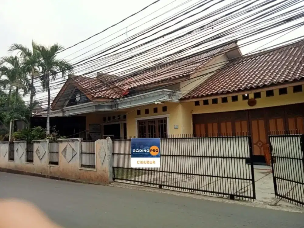 rumah Cinere harga dibawah NJOP, pinggir jalan bisa usaha
