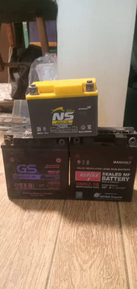 3 Aki Motor Rusak (Mati-Drop)