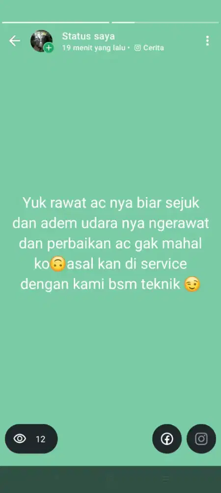 Menerima jasa service AC