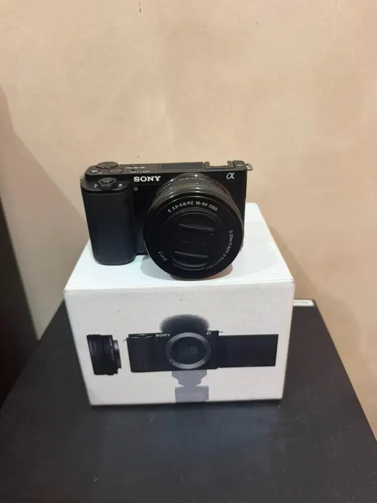 Sony Zv-E10 Kit Fullshet box mulus likenew