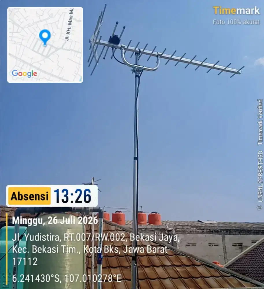 Terima Jasa Pemasangan Baru Antena TV Digital Outdoor Terdekat
