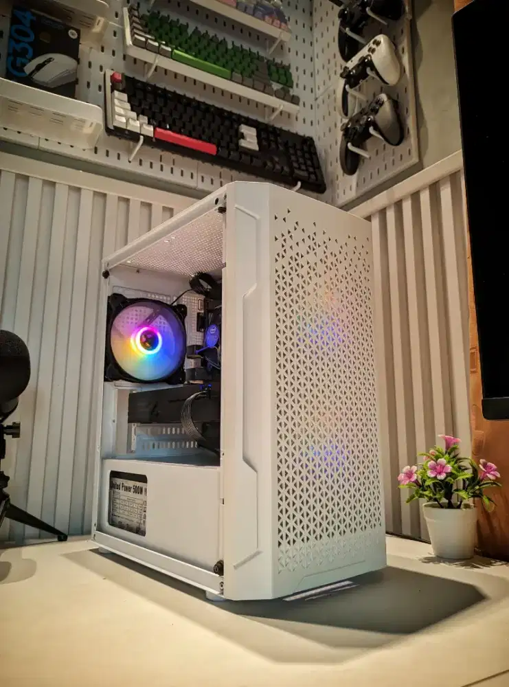 murah meriah pc gaming / editing intel gen 10 + rx 580 8gb siap pakai