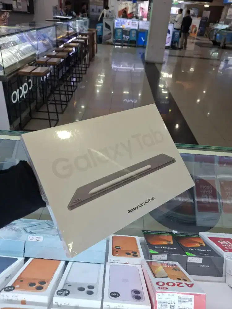 SAMSUNG GALAXY TAB S10 FE 5G 8/128GB, GARANSI RESMI SEIN 1TH NEW..
