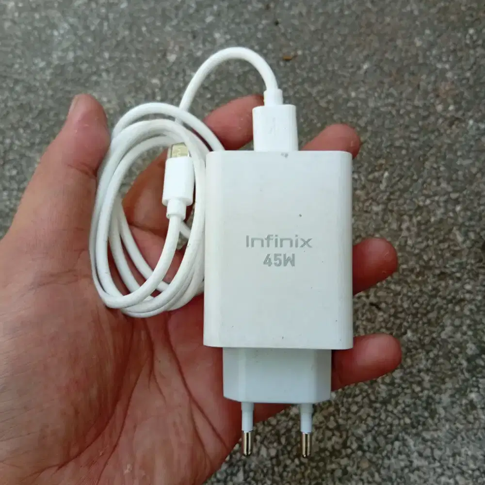 Charger infinix 45w fast charging