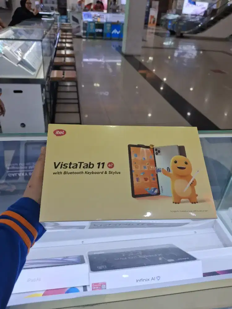 ITEL VISTA TAB 11 NAILONG 4/128 4G, NEW FREE STYLUS PEN DAN KEYBOARD
