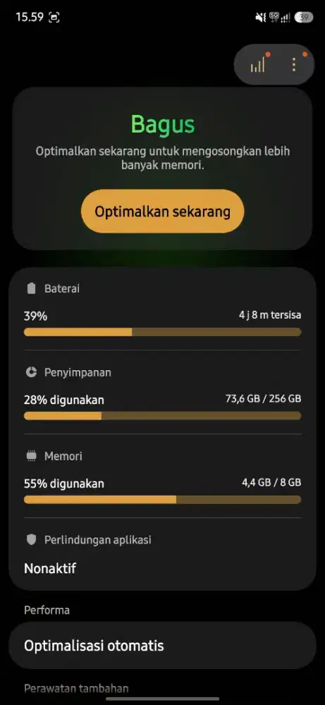 Galaxy A56 5G 8/256 warna Putih