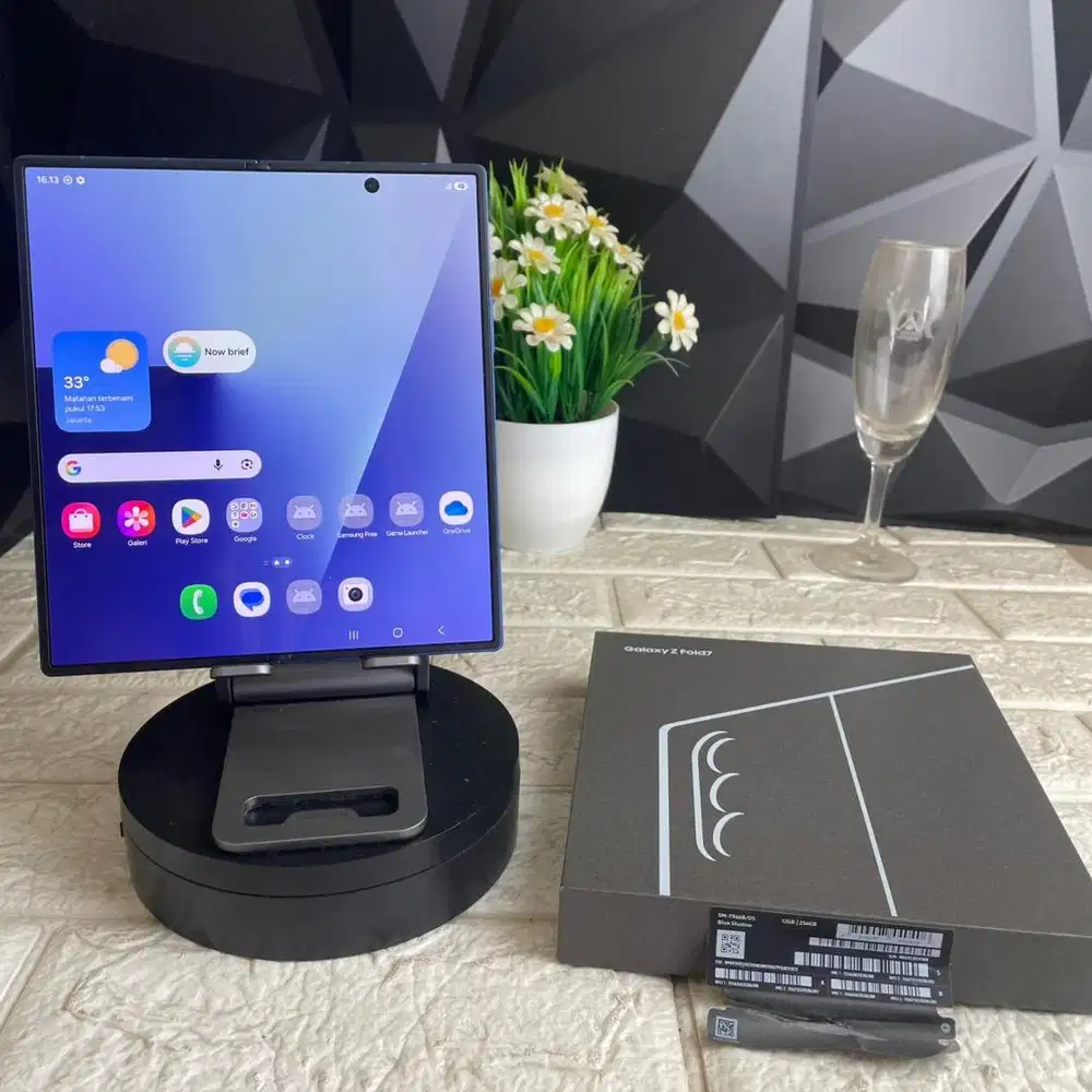 Samsung Fold 7 Like new Fullset ori bisa COD dan TT