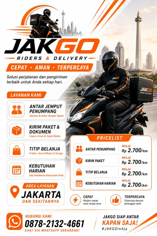 jasa antar jemput / menawarkan jasa antar jemput
