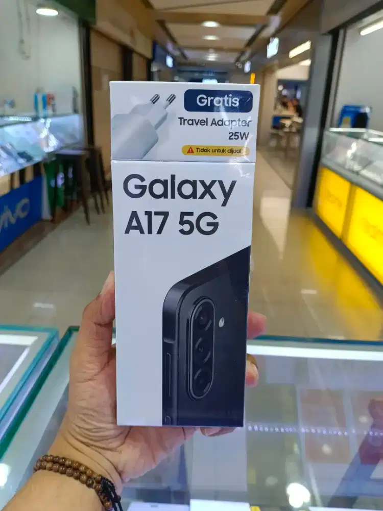 Samsung Galaxy A17 5G 8/256 Black NEW BNIB  Garansi Resmi SEIN 1Thn