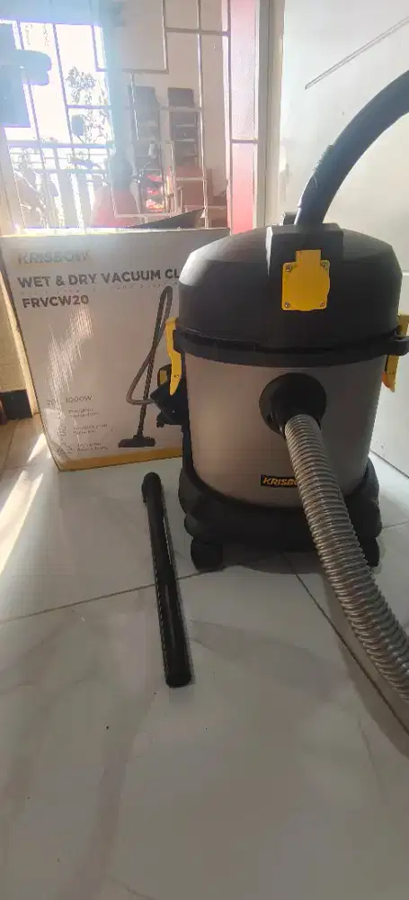 Krisbow Vacuum Cleaner Wet & Dry 20L