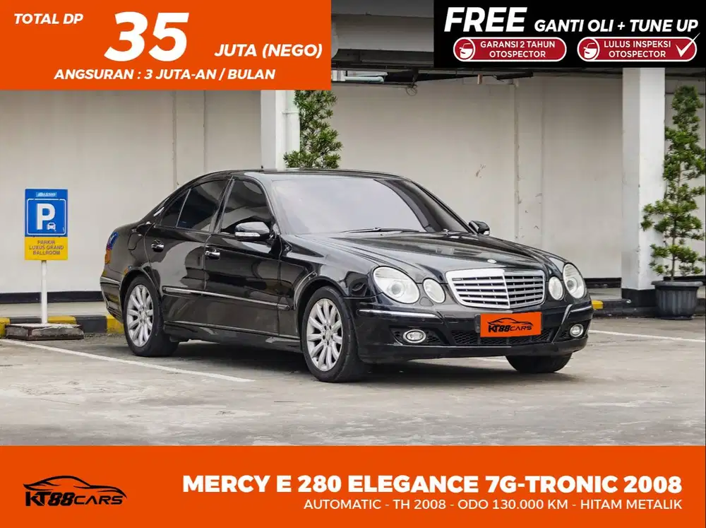 MERCEDES BENZ E280 7G TRONIC 3.0 AT 2008