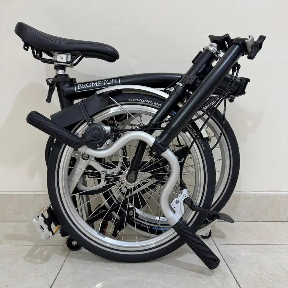 BROMPTON M3L BLACK 2018 - LIKE NEW
