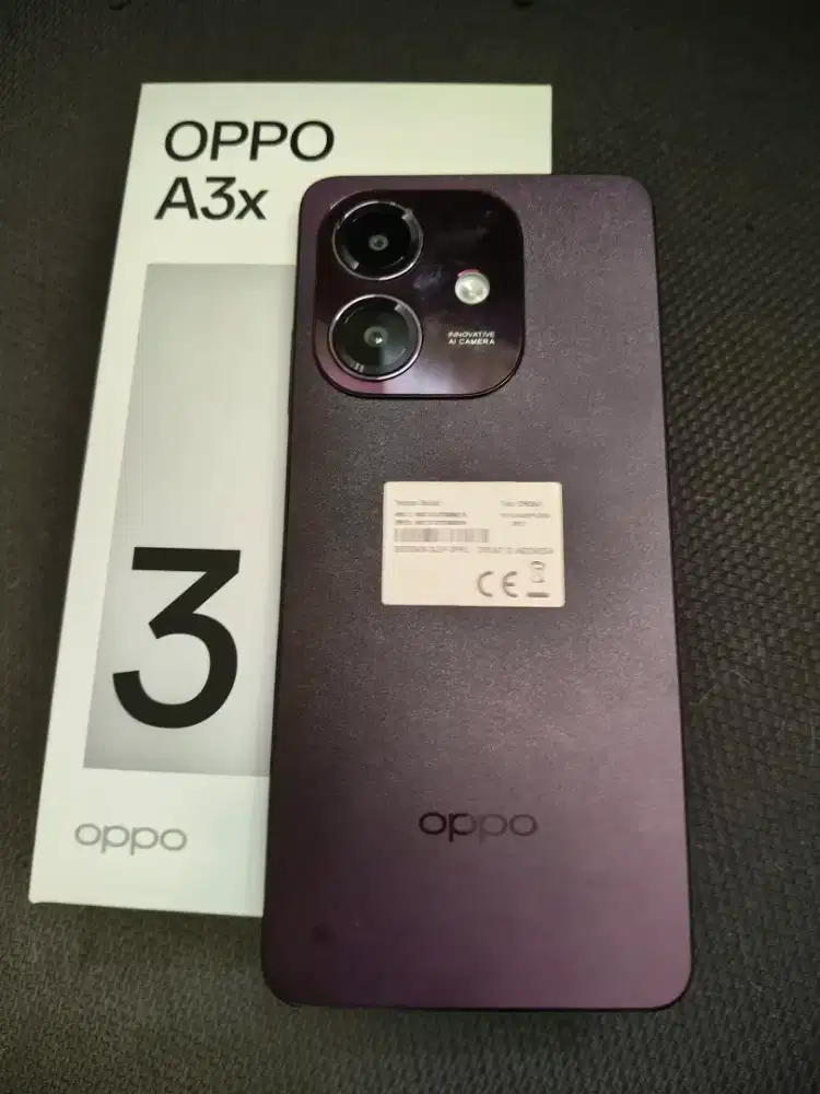 Oppo A3X 6/128 fullset mulus