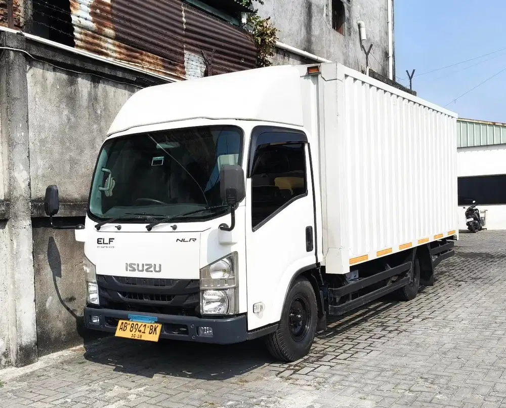 MULUS+4banBARU MURAH CDE LONG engkel Isuzu elf NLR L box besi 2023 bok
