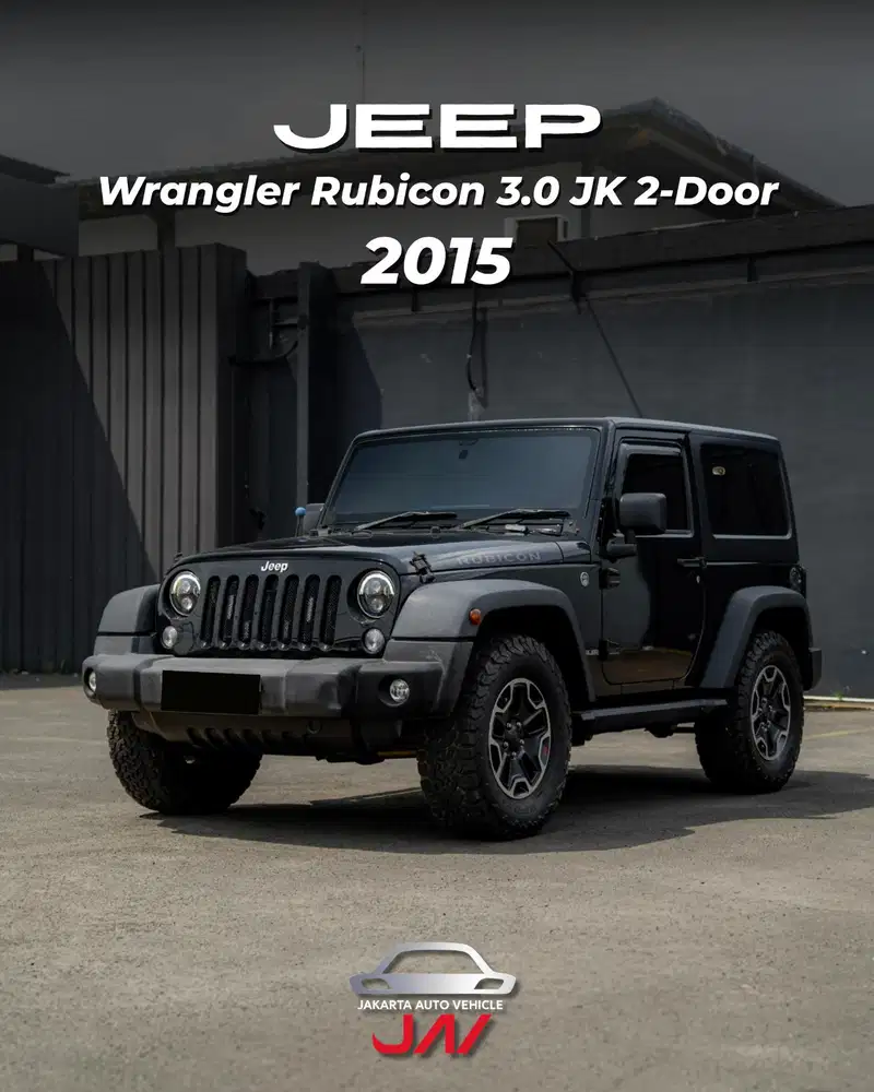 Jeep Wrangler Rubicon 3.0 JK 2 Door 2015 / LOW ODO / LIKE NEW