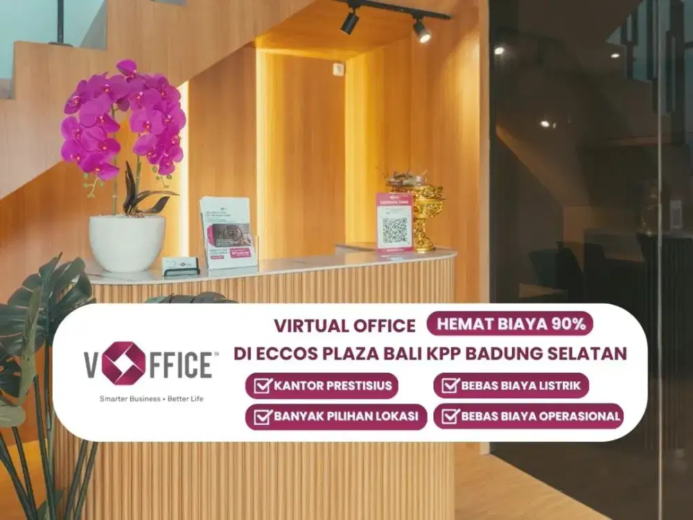 Sewa Kantor Virtual di Eccos Living Plaza KPP Badung Selatan, Bali