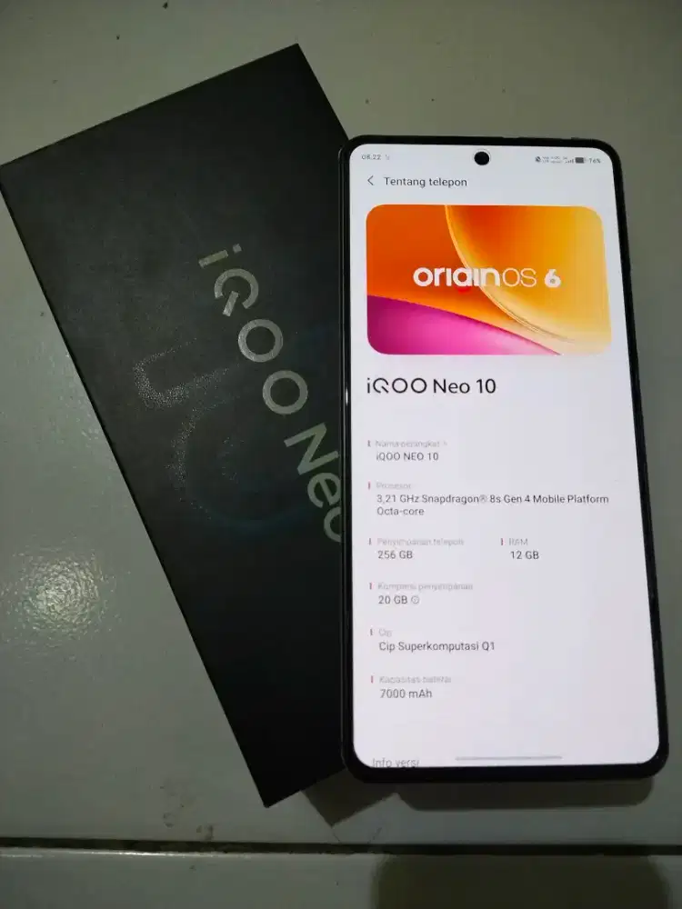 Iqoo Neo 10 12/256GB