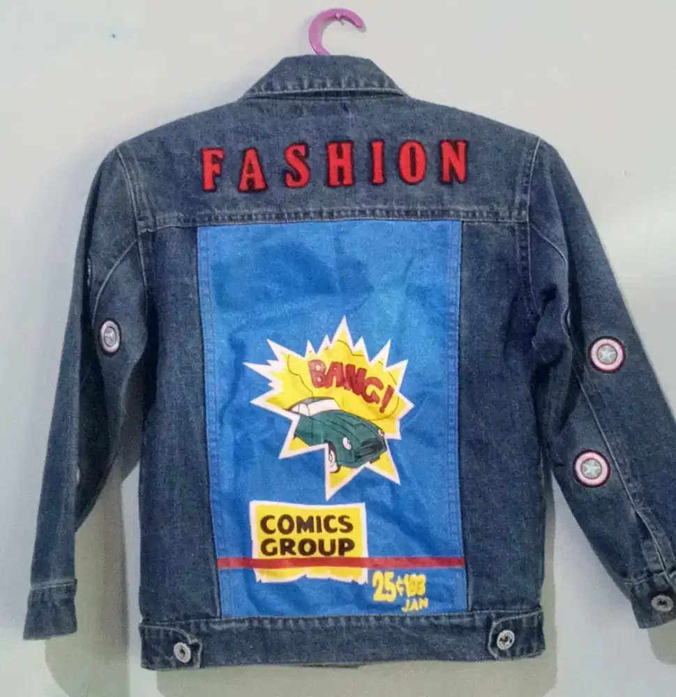 Jaket jeans anak like new