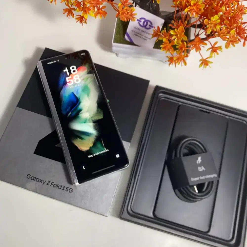 SAMSUNG GALAXY Z FOLD 3 5G 12/256GB PHANTOM SILVER GG27093