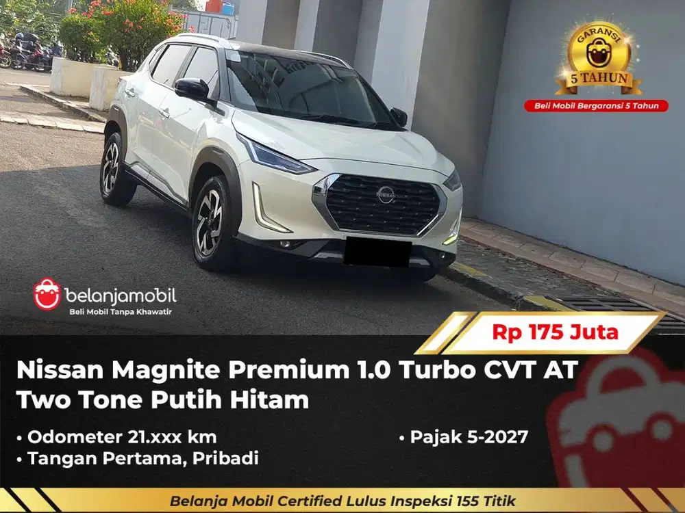 [ GARANSI 5TH ] Nissan Magnite Premium 1.0 Turbo Two Tone AT 2023/2024