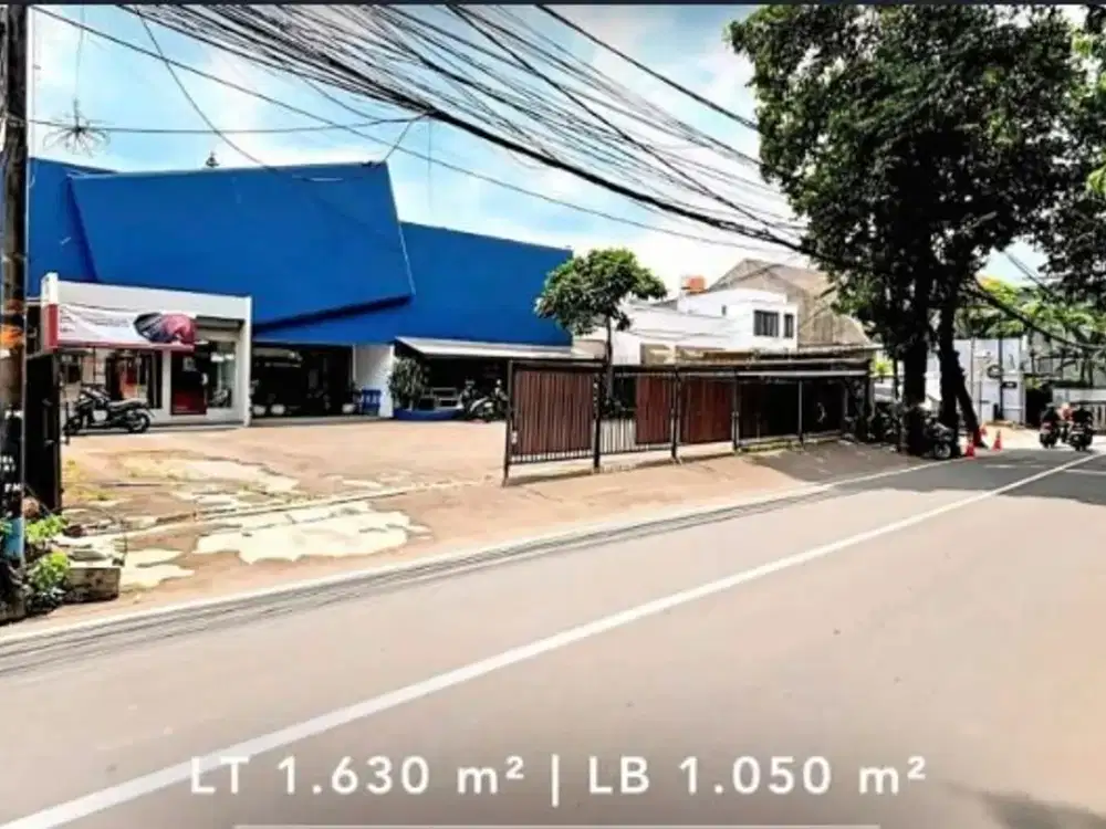 Kantor di Oze Building Luas 1050 sqm Bare Area Kemang